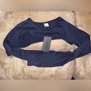 Long sleeve aura shrug